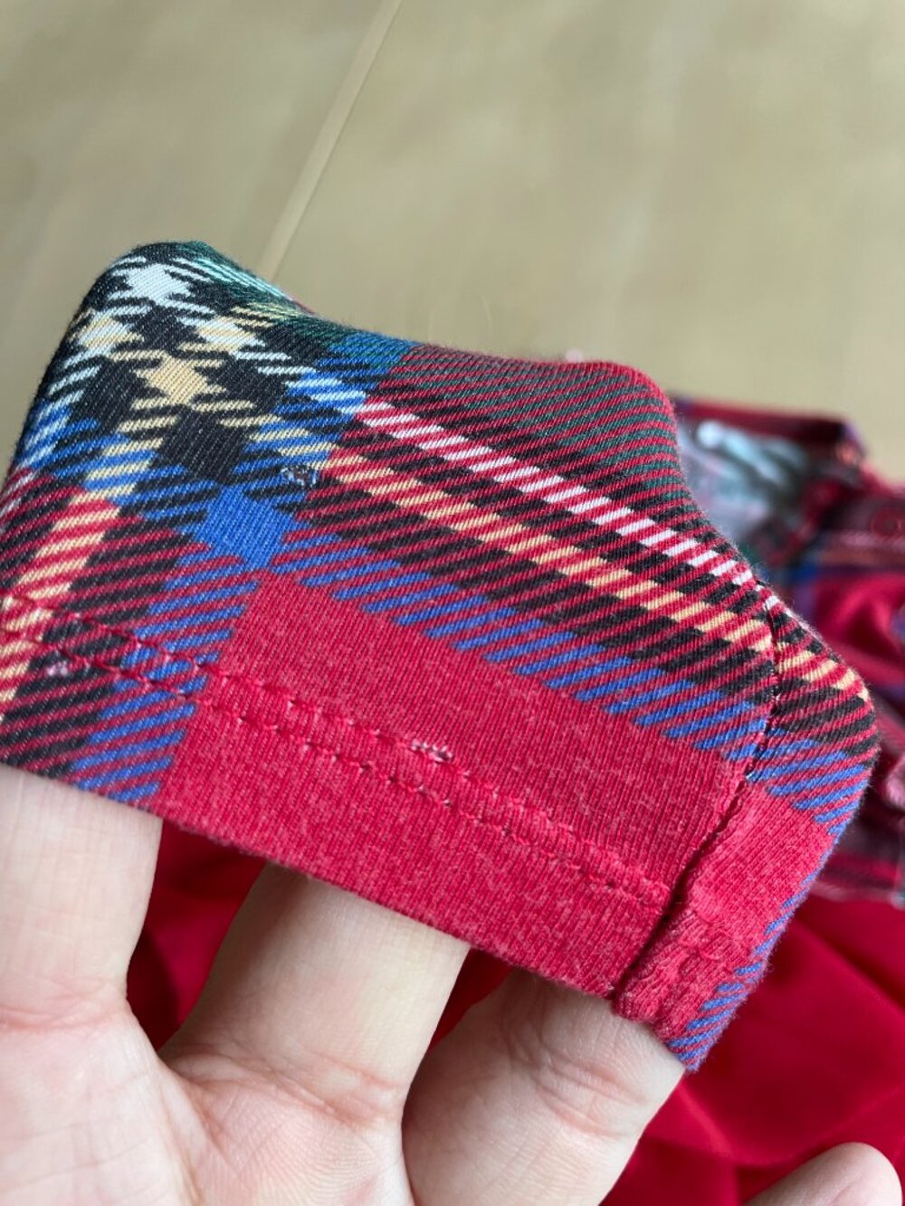 Entire Closet $5! Posh Peanut Bamboo Christmas Holiday Tartan Plaid Ruffle Tutu - Picture 6 of 8
